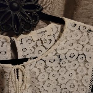 Umgee bishop sleeve tunic L